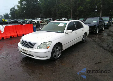 2005 Lexus Ls 430 из США, поврежденный, VIN JTHBN36F355010893